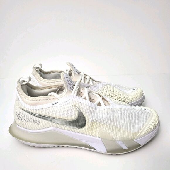 NIKE React Vapor NXT Hard Court Tennis Shoes White Womens 10 CV0742-100 - Picture 1 of 11